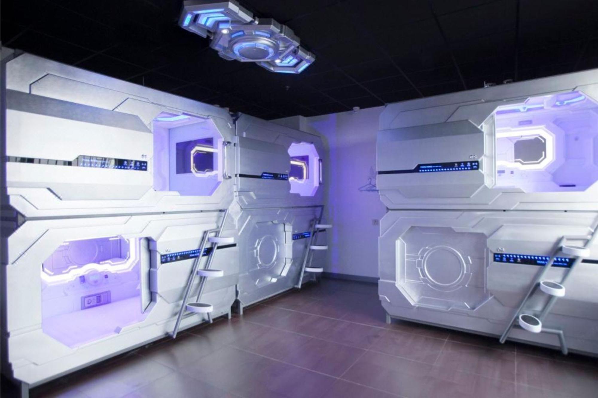 Zhuhai Dreamers Capsule Hotel エクステリア 写真